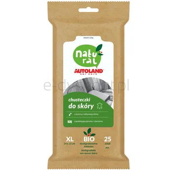 Autoland Chusteczki Do Skóry Natural  25 Szt.