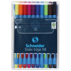 Schneider Zestaw długopisów  Slider Edge, XB, 10 szt., miks kolorów