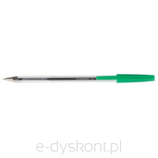 Długopis Q-Connect Z Wymiennym Wkładem 0,7Mm (Linia), Zielony