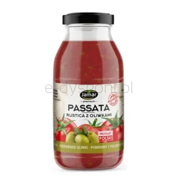 Jamar Passata rustica z oliwkami 500g