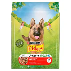 Friskies Karma Dla Psów Active Z Wołowiną 3Kg