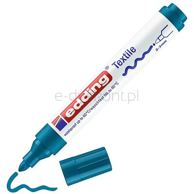 Edding Marker Tekstylny E-4500 2-3 Mm, Błękit Orientalny