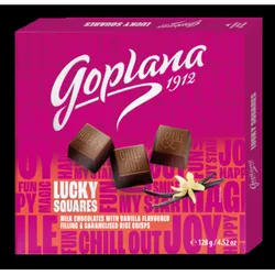 Goplana Squares Wanilia & Karmel 128g