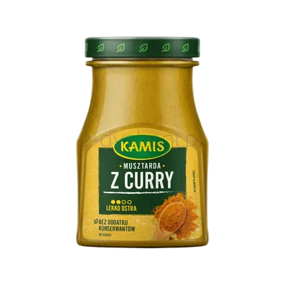 Kamis Musztarda z curry 185 g