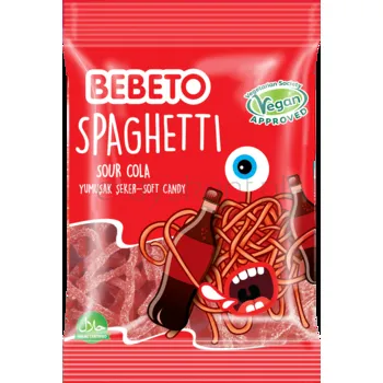 Bebeto ŻELKI SPAGHETTI COLA 80g