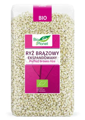 Bio Planet Ryż Brązowy Ekspandowany Bio 150 G 