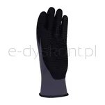 Donau Rękawice Safety Flex-Dotted, Kat. Ii, Rozm. 10, Szare - 3