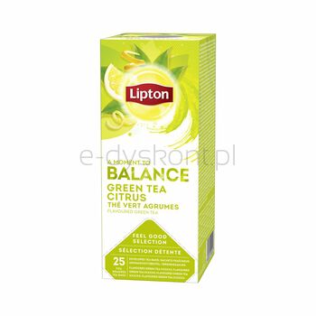 Lipton Herbata Classic Green Citrus 25 Kopert X 1.3G