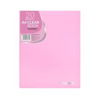 Coolpack Teczka na gumkę A4 pastelowa różowa
