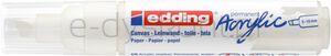 Marker akrylowy e-5000 EDDING, 5-10 mm, matowa biel
