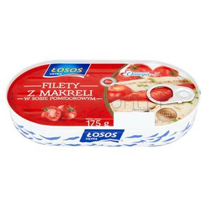 Filety Z Makreli Łosoś W Sosie Pomidorowym 175 G