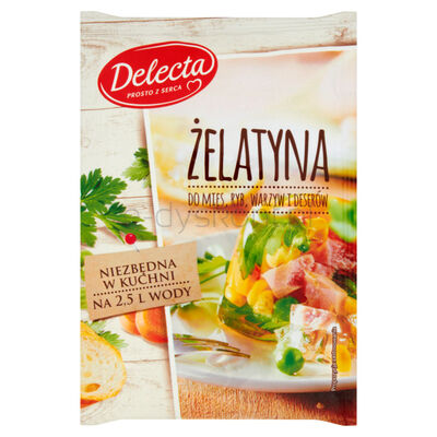 Delecta Żelatyna 50G