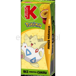 Kubuś Napój Jabłko, Mango, Marakuja 200ml