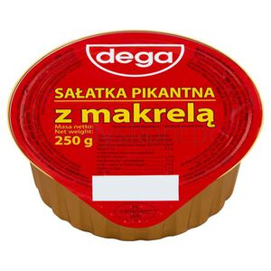 Sałatka Dega Pikantna Z Makreli 250 G