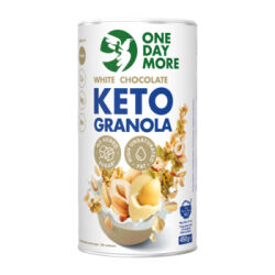 OneDayMore Granola Keto Biała Czekolada 450 g
