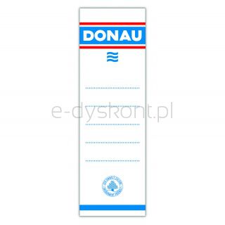 Donau Etykiety wsuwane do segregatora 48x153mm, dwustronne, 20szt.
