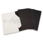 Moleskine Zestaw 3 Zeszytów Cahier Journals P (9x14cm) w linie, 64 strony, czarny  - 5