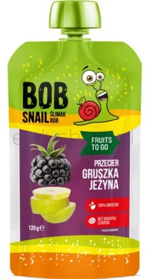 Smoothie Gruszka - Jeżyna Bez Dodatku Cukru 120G