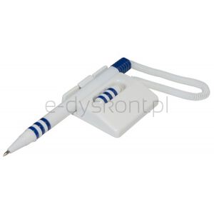 Office Products Długopis na sprężynce, leżący, samoprzylepny, niebieski