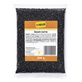 TOPSELLER Sezam czarny 200g