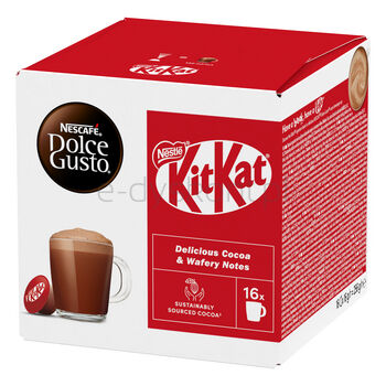 Nescafé Dolce Gusto KitKat Napój mleczno-kakaowy 256 g (16 x 16 g)