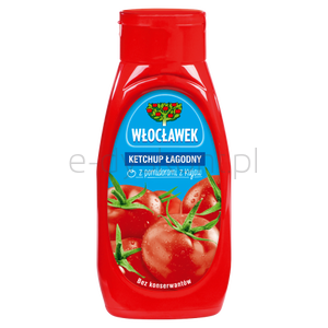 Włocławek Ketchup Łagodny 480 G