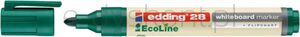 Edding Marker do tablic e-28 EcoLine, 1,5-3 mm, zielony