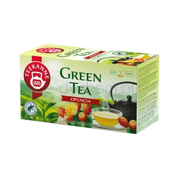 Teekanne Herbata zielona Green Tea Opuncia 20 torebek x 1,75g RFA