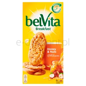 Ciastka BELVITA Honey&Nuts, 300 g
