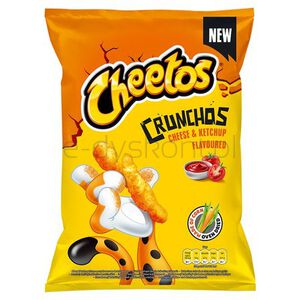 Cheetos Crunchos Cheese and Ketchup 165g