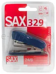 Zszywacz SAX329, zszywa do 20 kartek, niebieski, zszywki GRATIS - 2