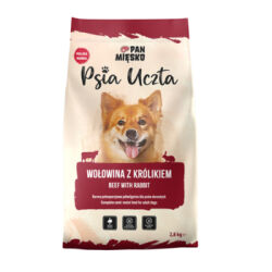 Pan Mięsko Psia Uczta Wołowina z królikiem 2,8 kg