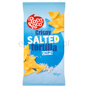 Poco Loco Torilla Chips Naturalne Trójkąty 450G 
