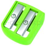 Keyroad Temperówka plastikowa Easy-Sharp, podwójna, 72 szt., w tubie, mix kolorów  - 2