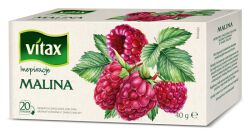 Vitax Herbata Inspirations malinowa, 20 torebek