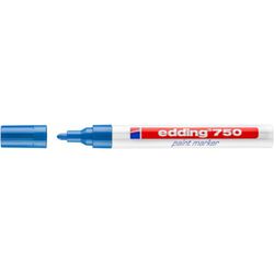 Edding Marker olejowy e-750 2-4 mm, niebieski