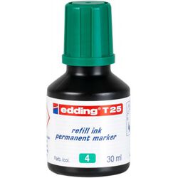 Edding Tusz do uzupełniania markerów permanentnych e-t25 zielony