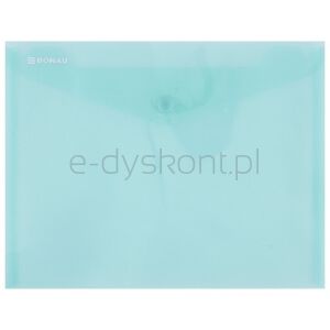 Donau Teczka kopertowa zatrzask, PP, C5, 180mikr., zielona