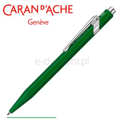 Caran D’ache Długopis 849 Classic Line, M, zielony z zielonym Wkładem