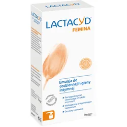 Lactacyd Femina Emulsja Do Higieny Intymnej Z Pompką 200 Ml
