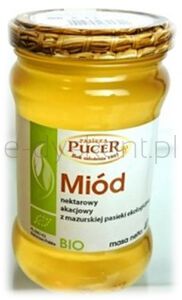 Miód akacjowy BIO 400 g
