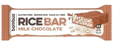 Baton Ryżowy W Mlecznej Czekoladzie Bezgl. 18 G