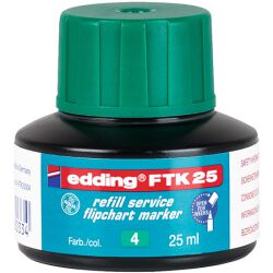 Edding Tusz Do Uzupełniania Markerów Do Flipchartów E-Ftk 25 Zielony