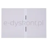 Office Products Skoroszyt Budget Pro, Karton, Z Listwą, Biały Wewn., A4, 250Gsm, Biały - 2