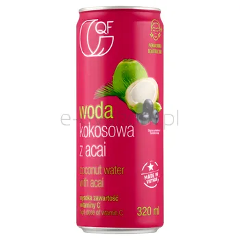 Qualita Food Woda Kokosowa Z Acai 320Ml