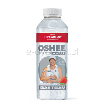 Oshee Vitamin Water Strawberry-Lemongrass SLEEVE 555ml