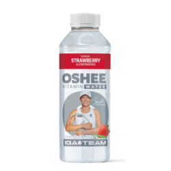 Oshee Vitamin Water Strawberry-Lemongrass SLEEVE 555ml
