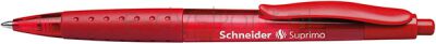 Schneider Długopis Automatyczny Suprimo, M, Czerwony 