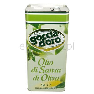Goccia D'Oro Oliwa Z Wytłoków Z Oliwek Sansa 5 L 