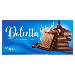 Czekolada Dolcetta Mleczna 90 G Mw Dobry Wybór